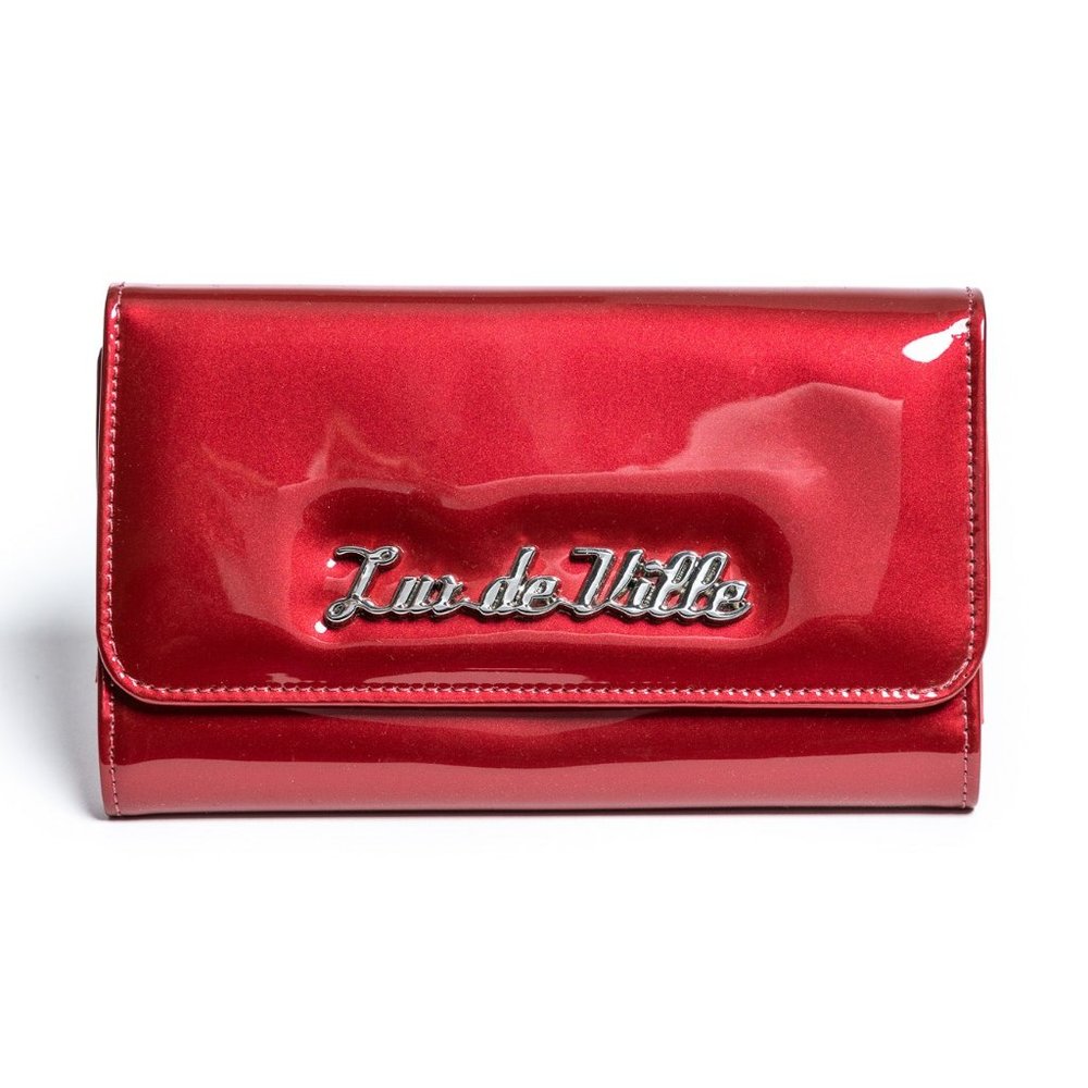 💥💥 LUX DE VILLE 💥💥 ATOMIC RED WALLET